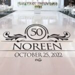 1 Color Dance Floor Decal