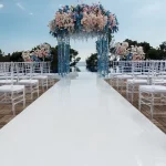 White Aisle Runner